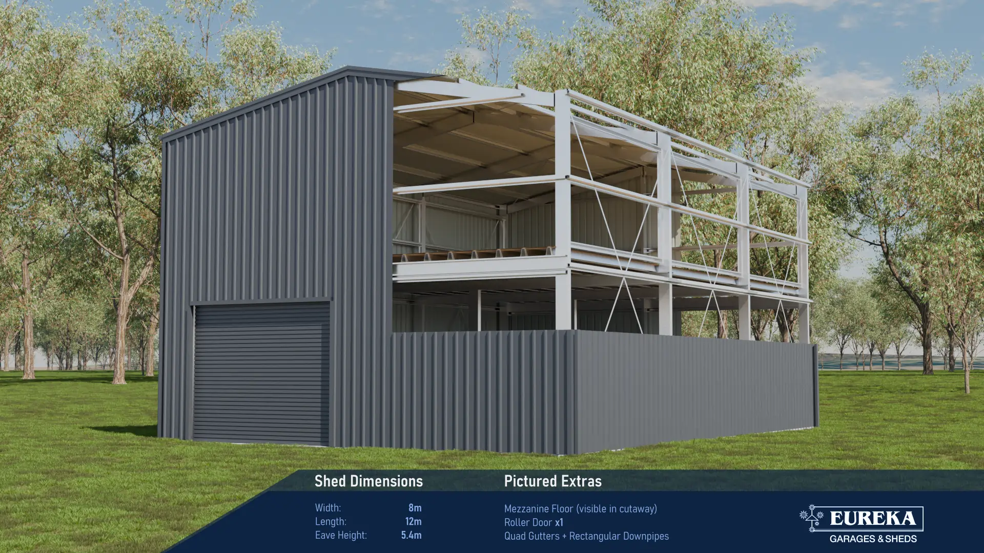 Rural Shed Cutaway