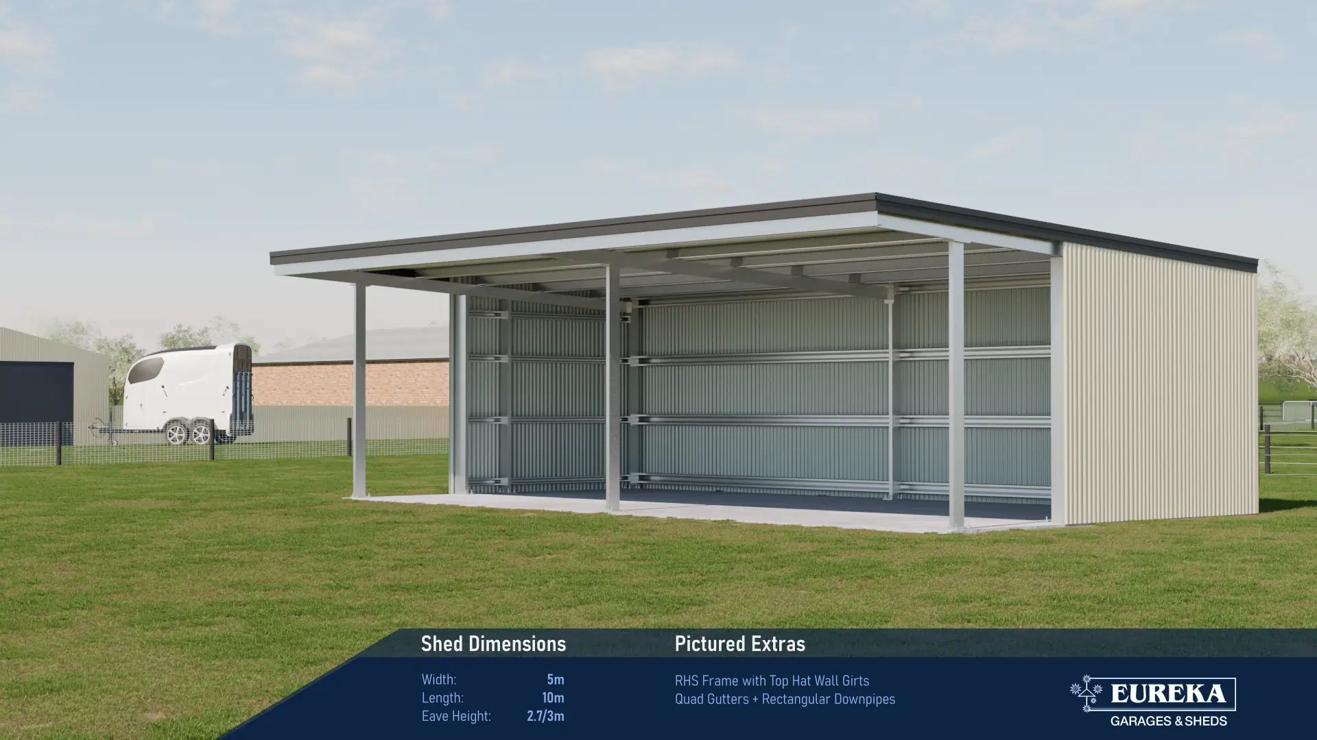 Eureka Garages Rural Shed